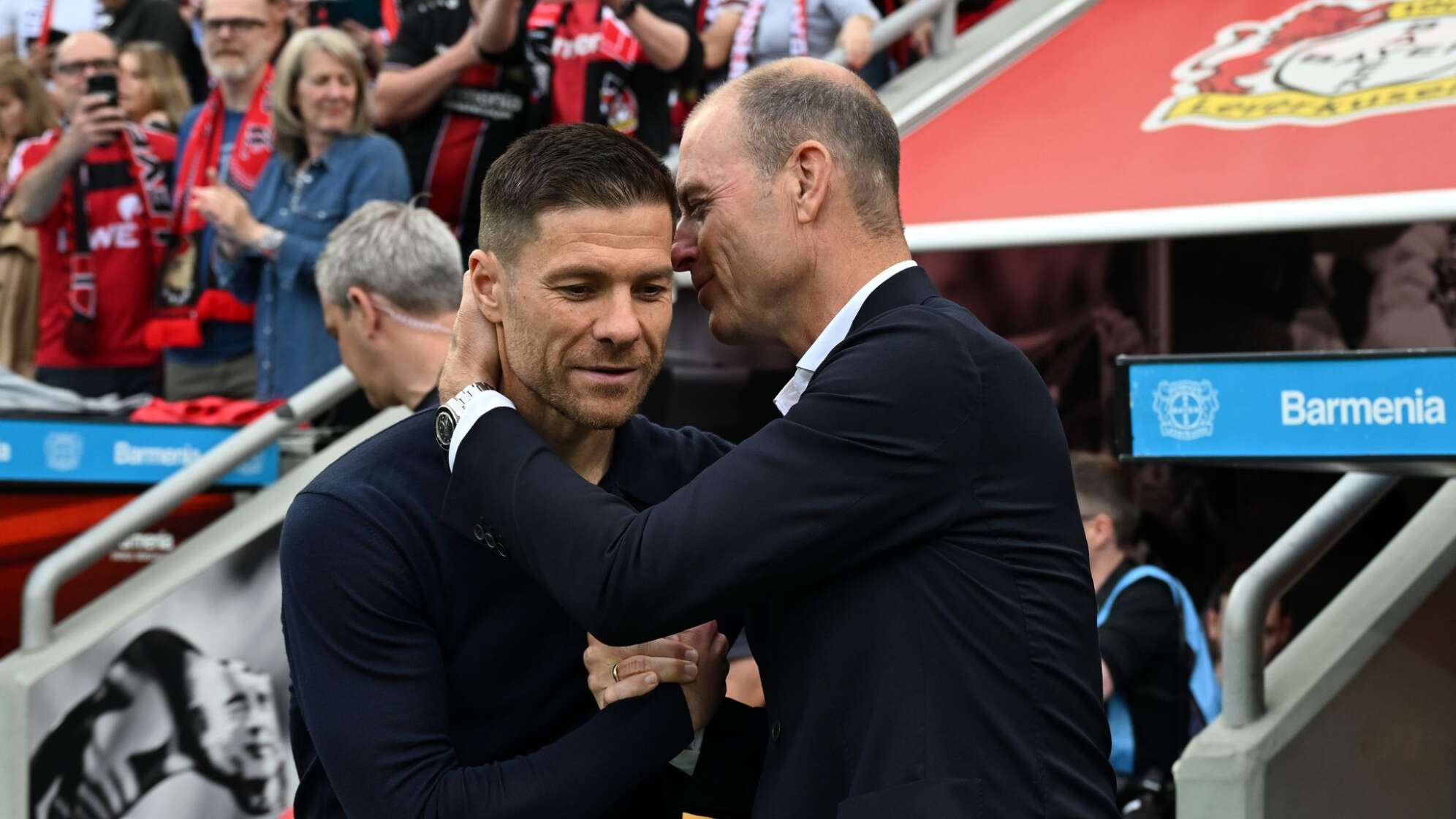 Xabi Alonso (l) und Jess Thorup (r)