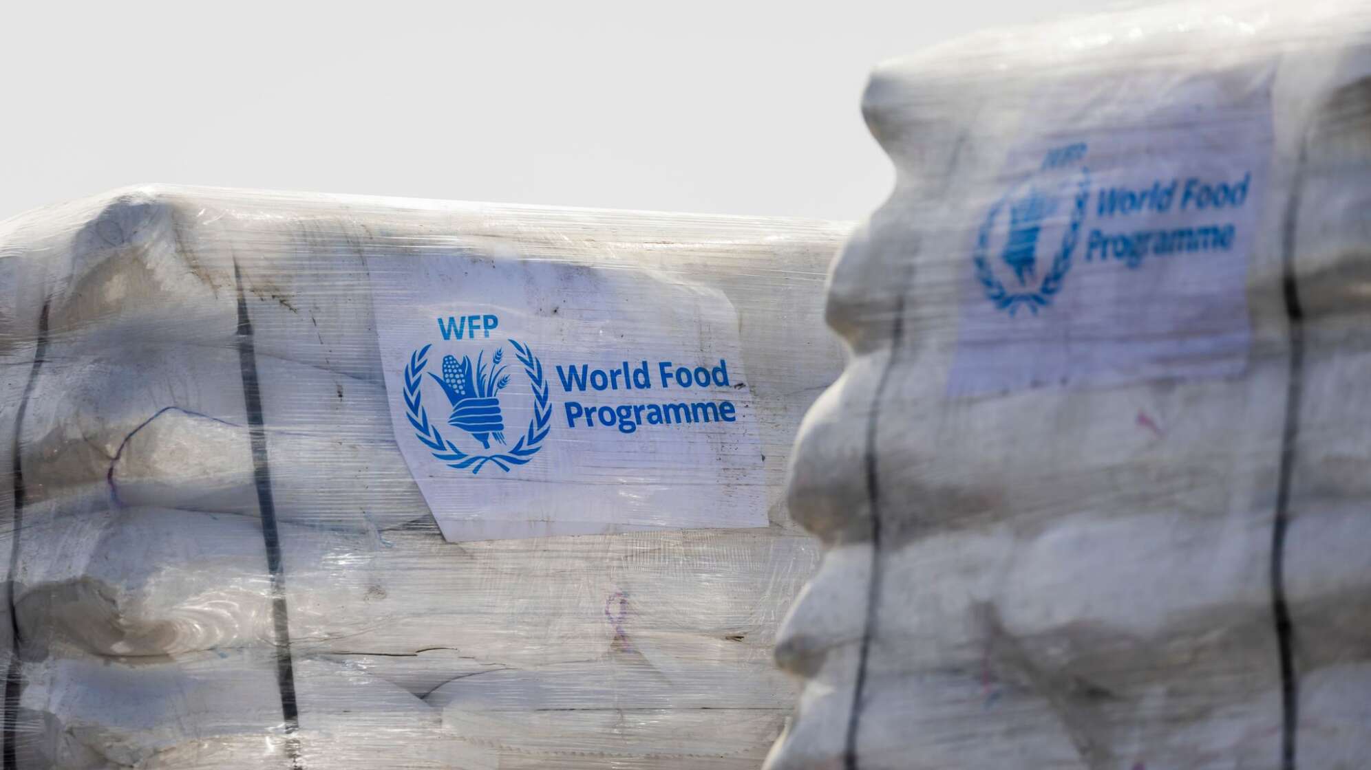 Humanitäre Hilfsgüter des Welternährungsprogramms