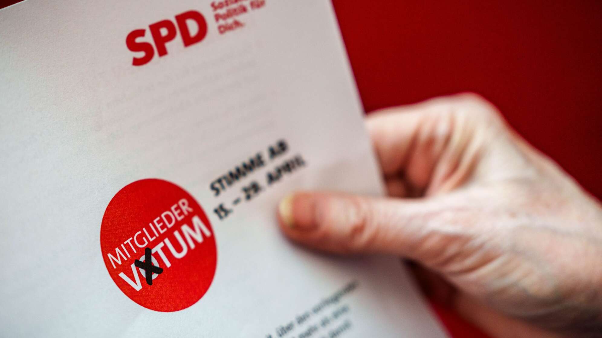 Mitgliedervotum der SPD zum Koalitionsvertrag