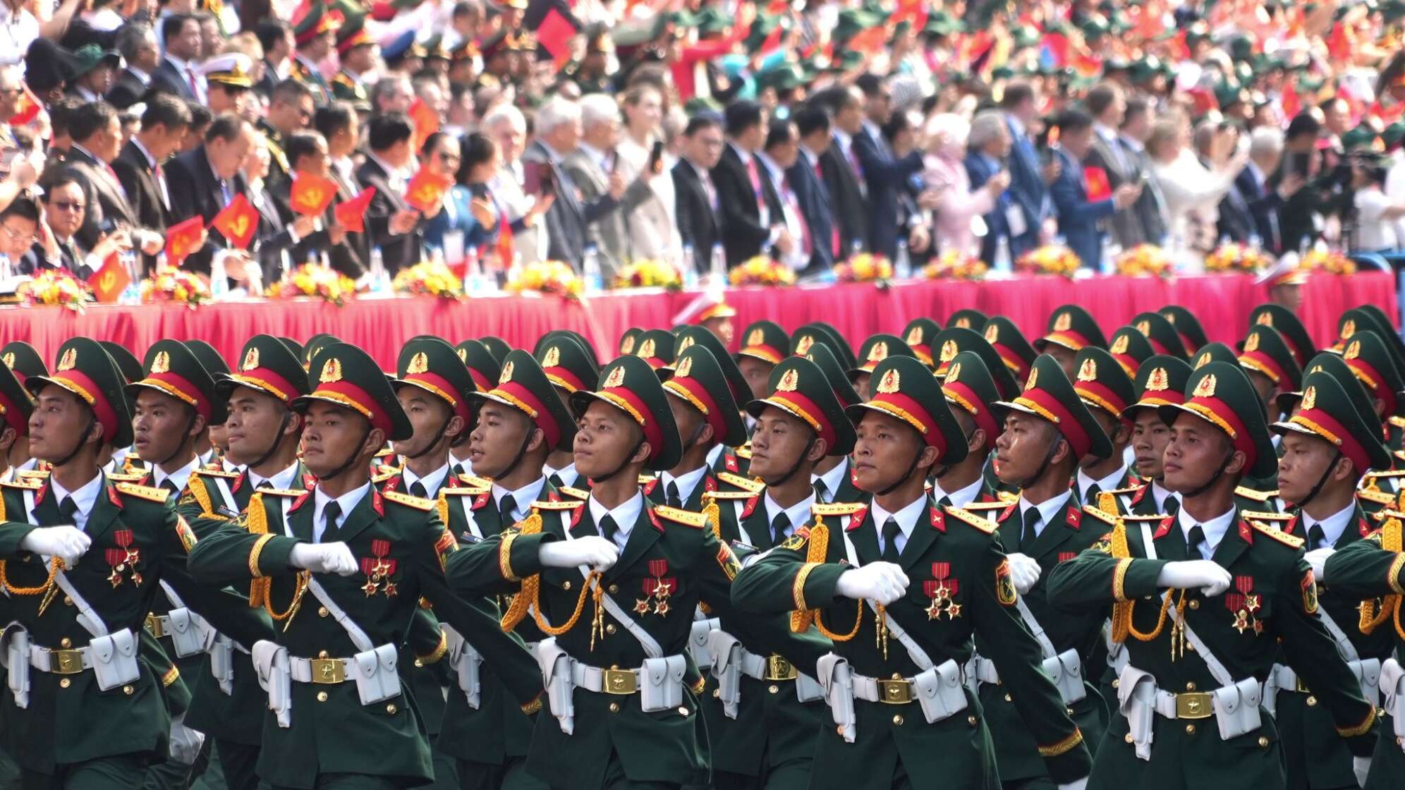 50. Jahrestag Ende des Vietnamkriegs - Militärparade