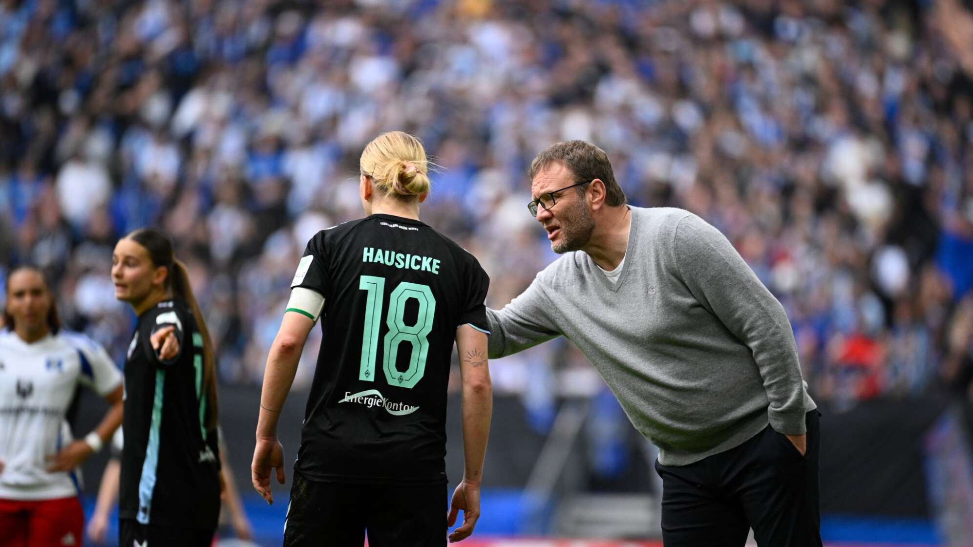 Lina Hausicke und Thomas Horsch