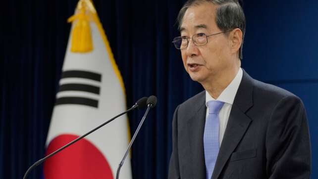 Südkoreas Übergangspräsident Han Duck Soo tritt zurück