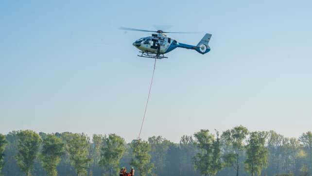 15.000 Quadratmeter Wald in Brand - Löscheinsatz dauert an