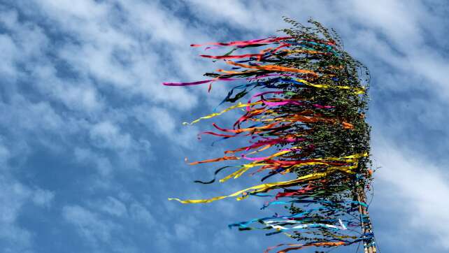 Maibaum kippt um - mehrere Verletzte