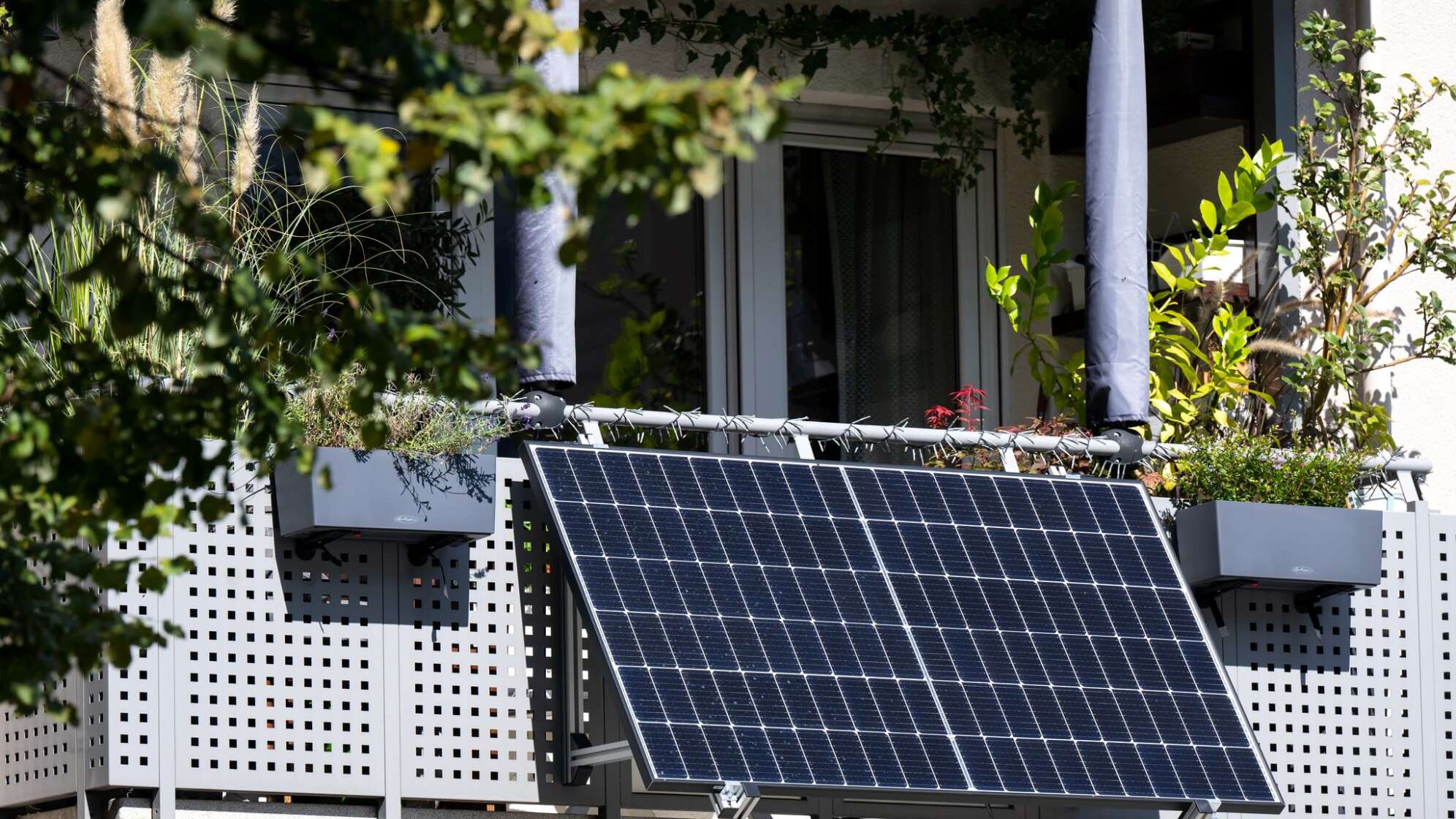 Solarstrom vom Balkon