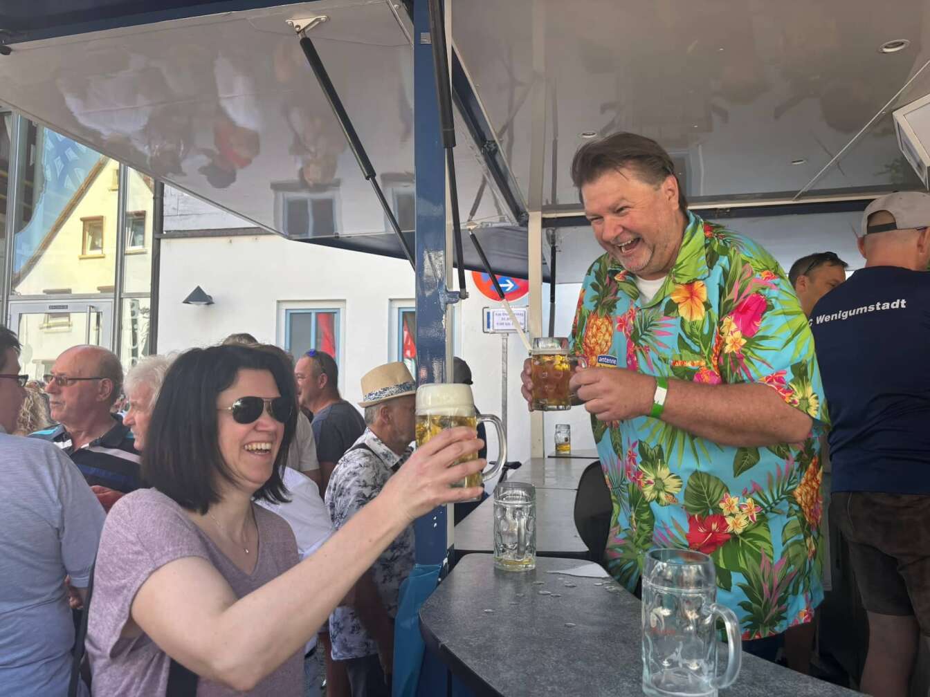 Foto vom Maibaumfest von ANTENNE BAYERN in Wenigumstadt am 01.05.2025