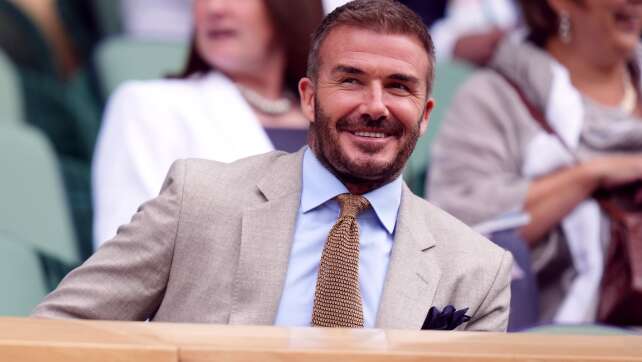 Zum 50. Geburtstag: Beckham nennt seinen größten Erfolg