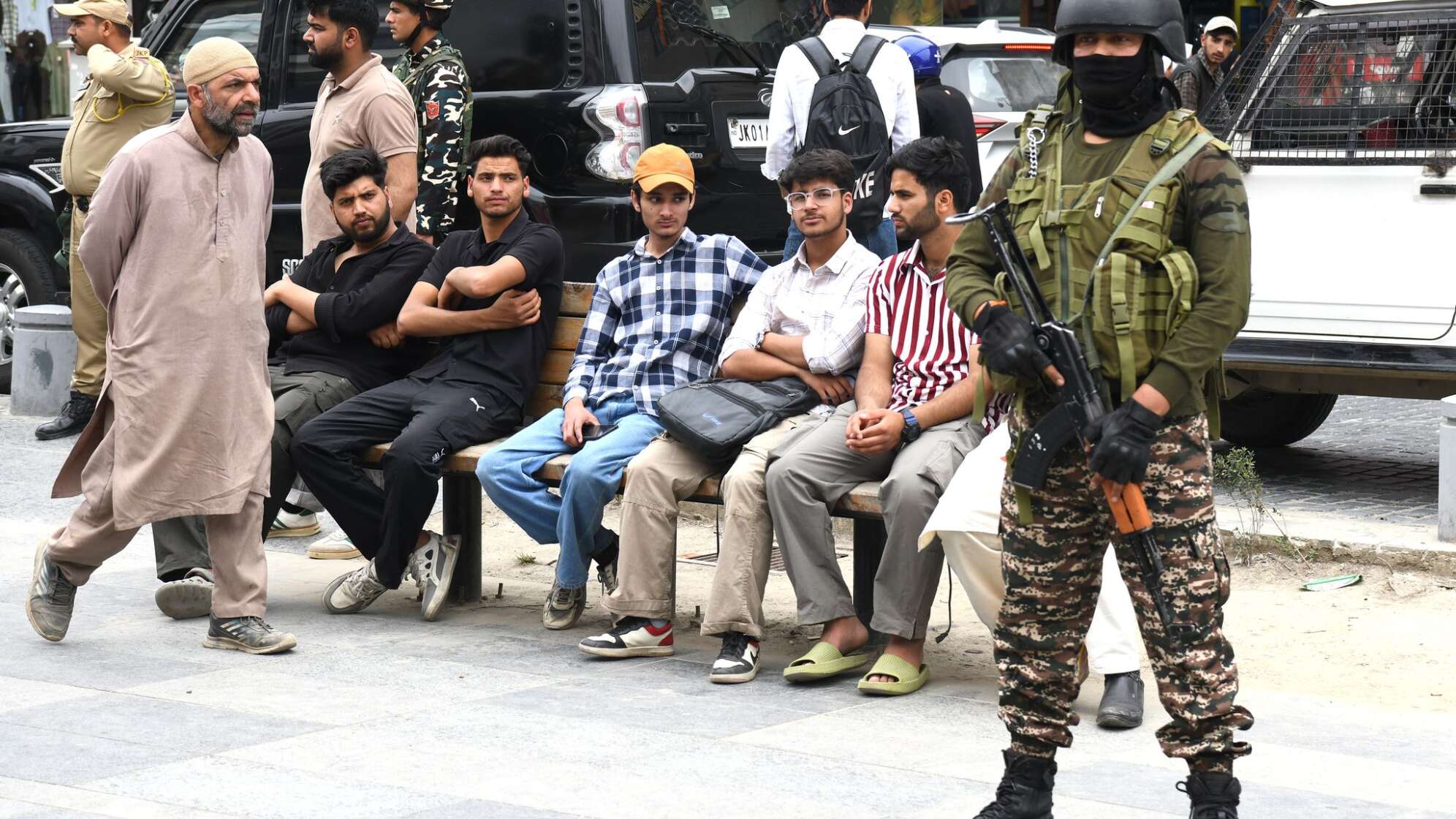 Nach Anschlag in Kaschmir - Erhöhte Sicherheit