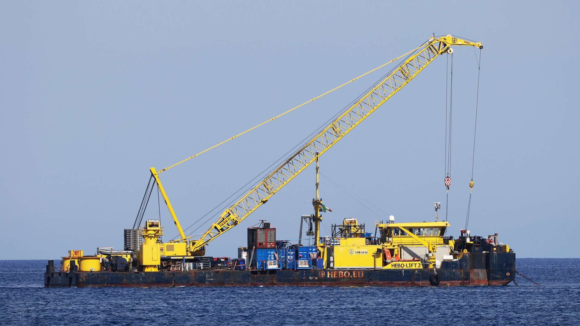 Luxusjacht «Bayesian» -Bergungsarbeiten haben begonnen