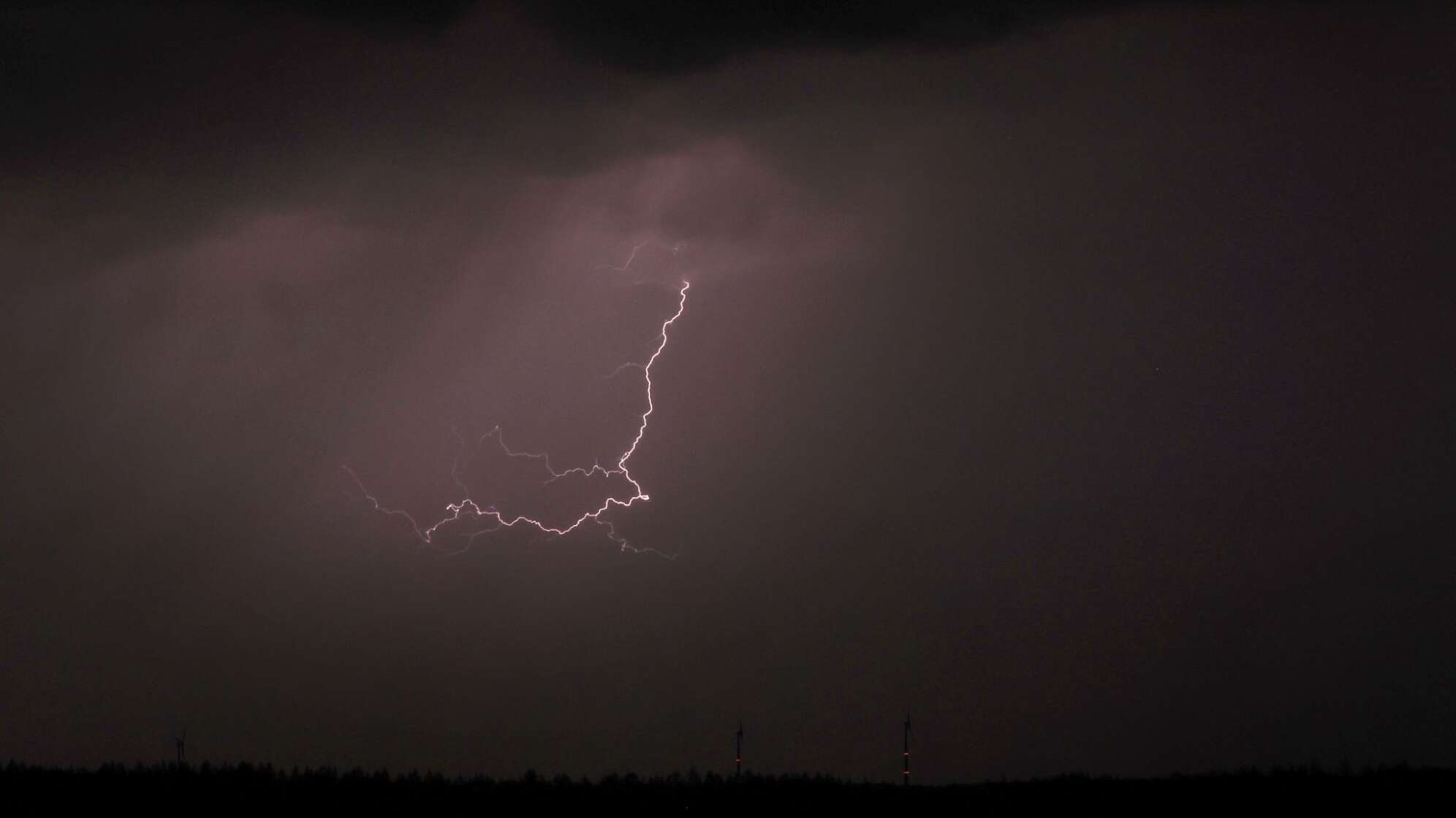 Gewitter in Südbayern