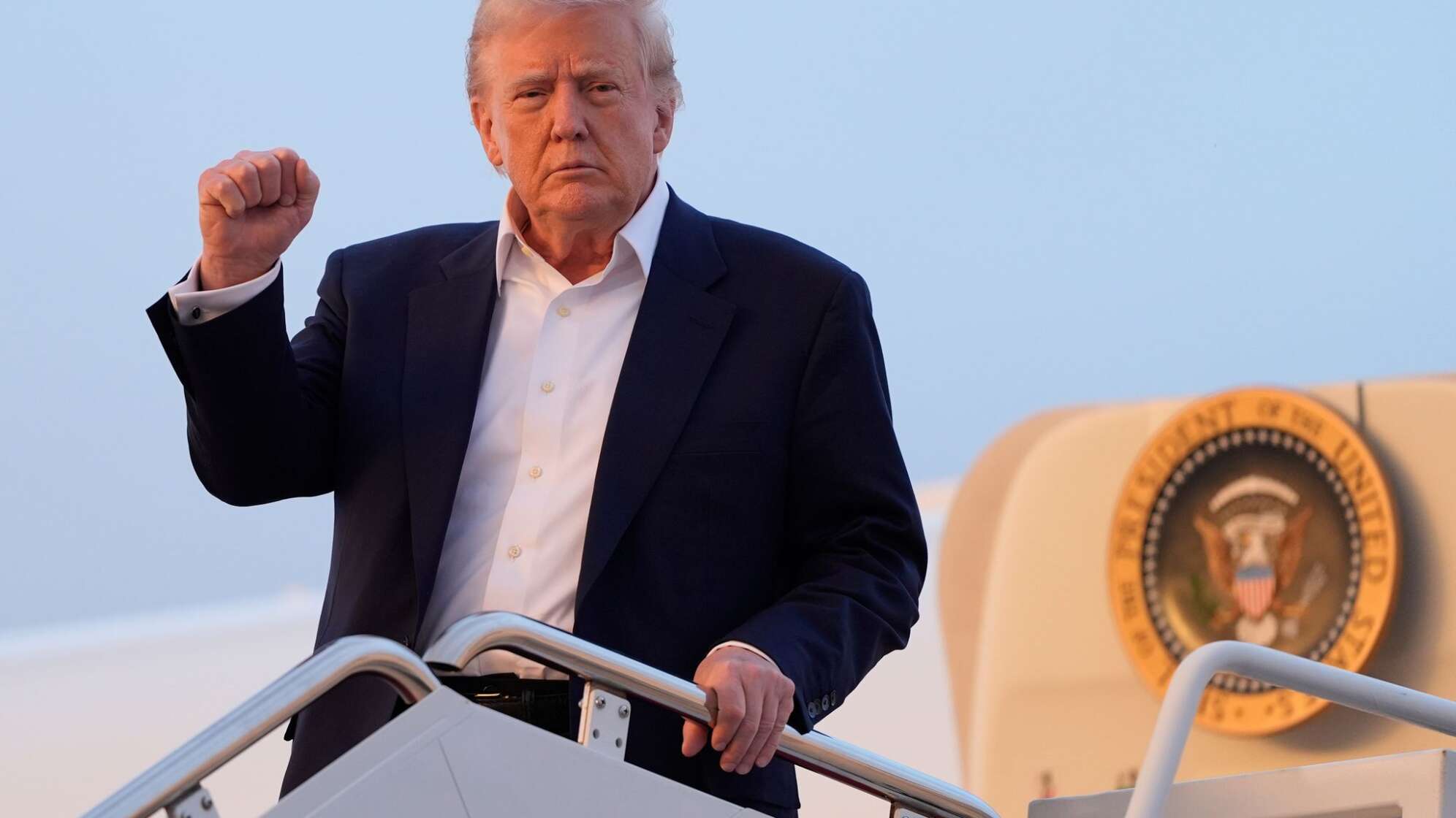 US-Präsident Trump unterwegs