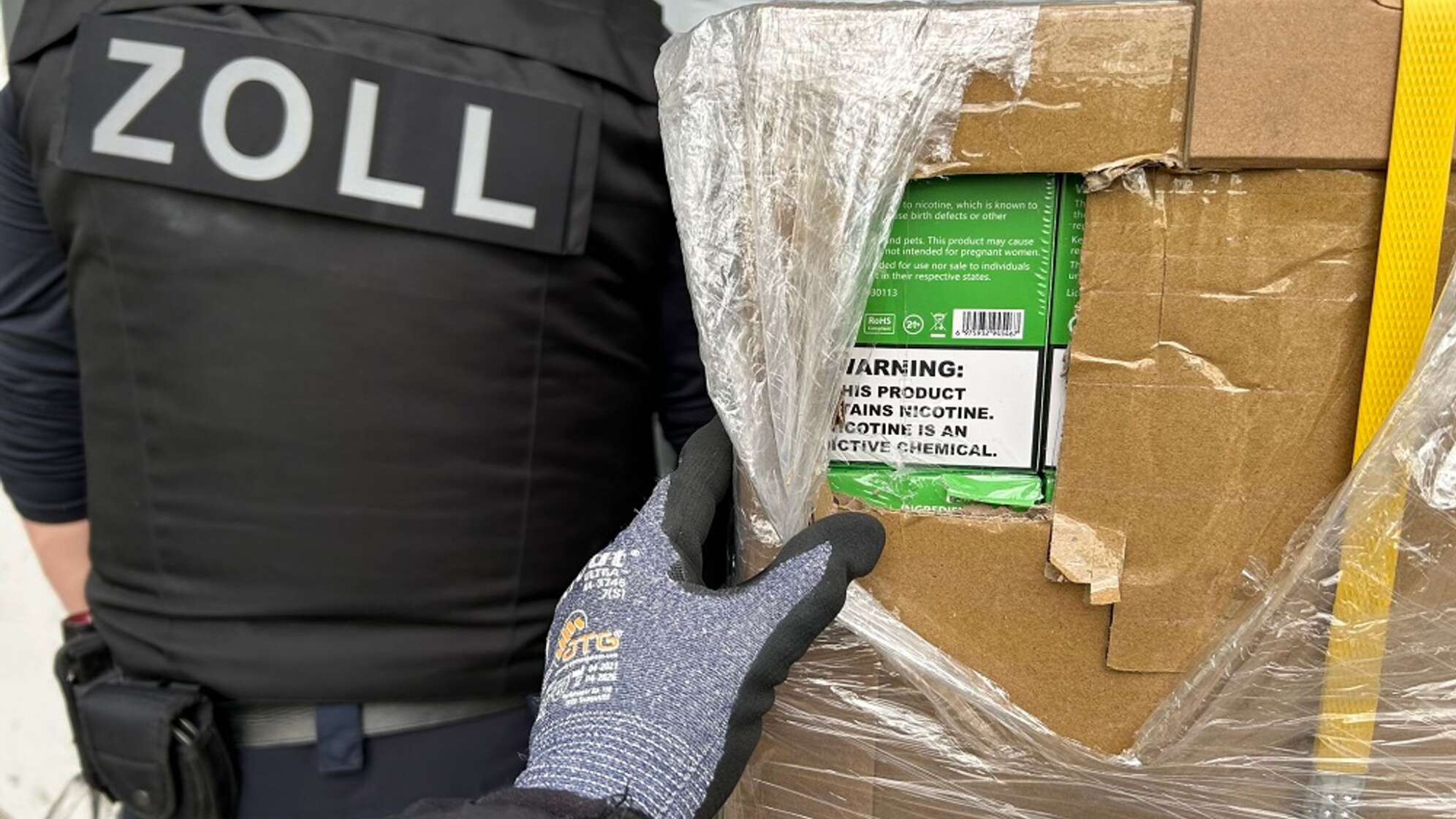 250.000 illegale E-Zigaretten sichergestellt