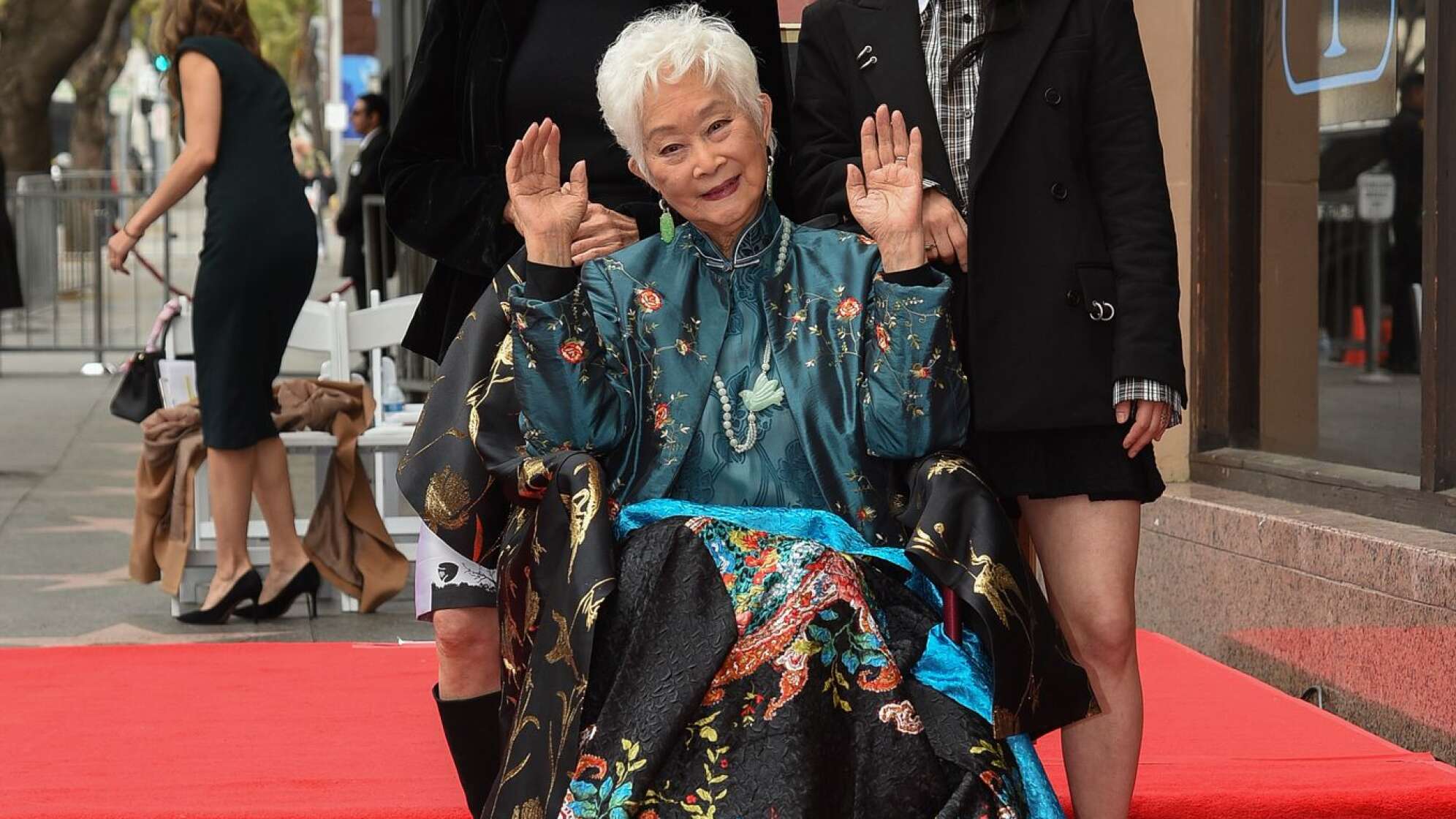 Lisa Lu Stern auf dem Walk Of Fame