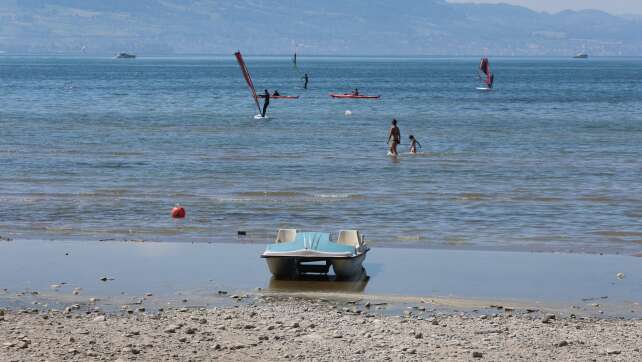 Über drei Meter: Bodensee-Pegelstand steigt wieder an