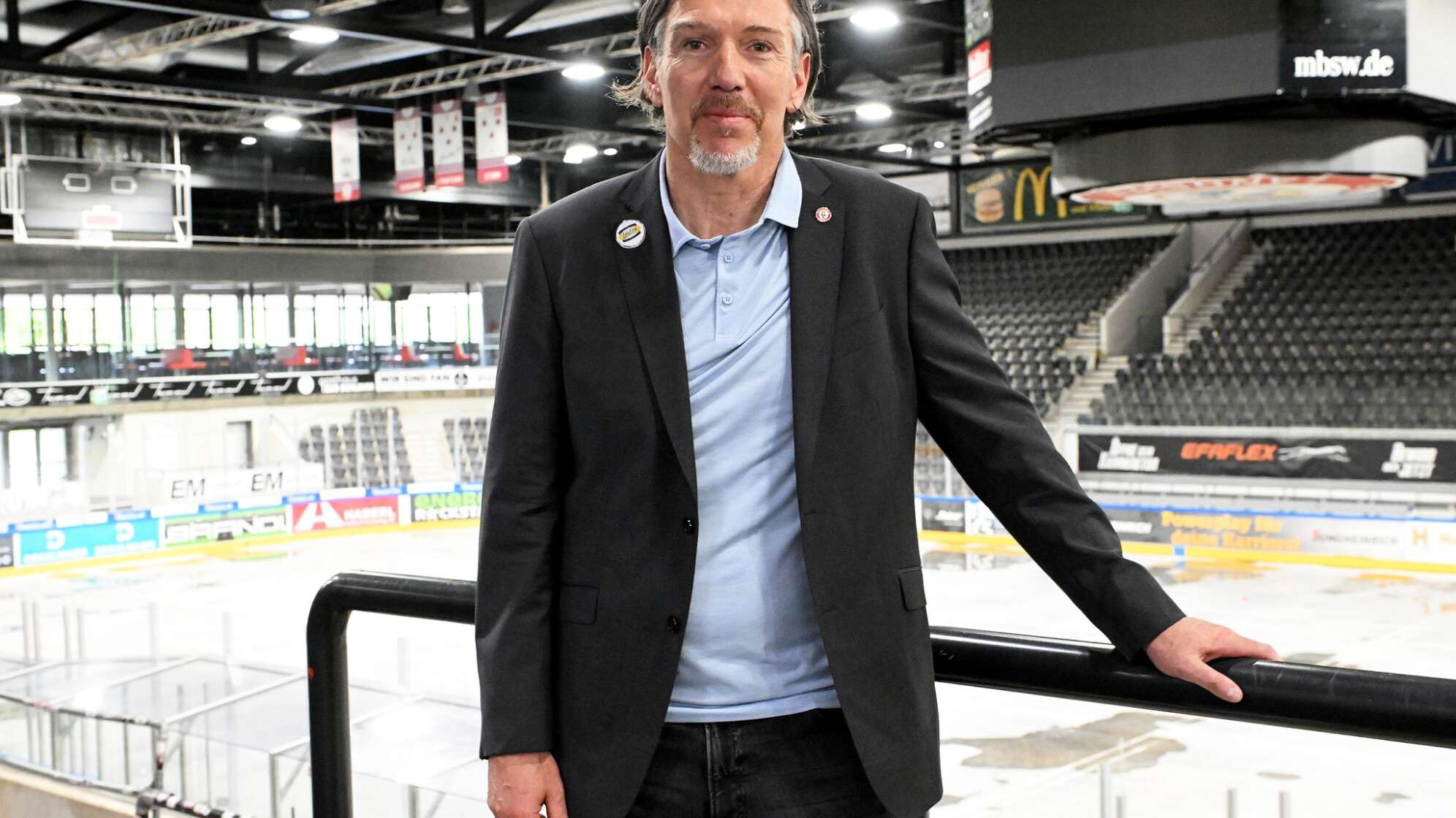 Vorstellung Uwe Krupp beim EV Landshut