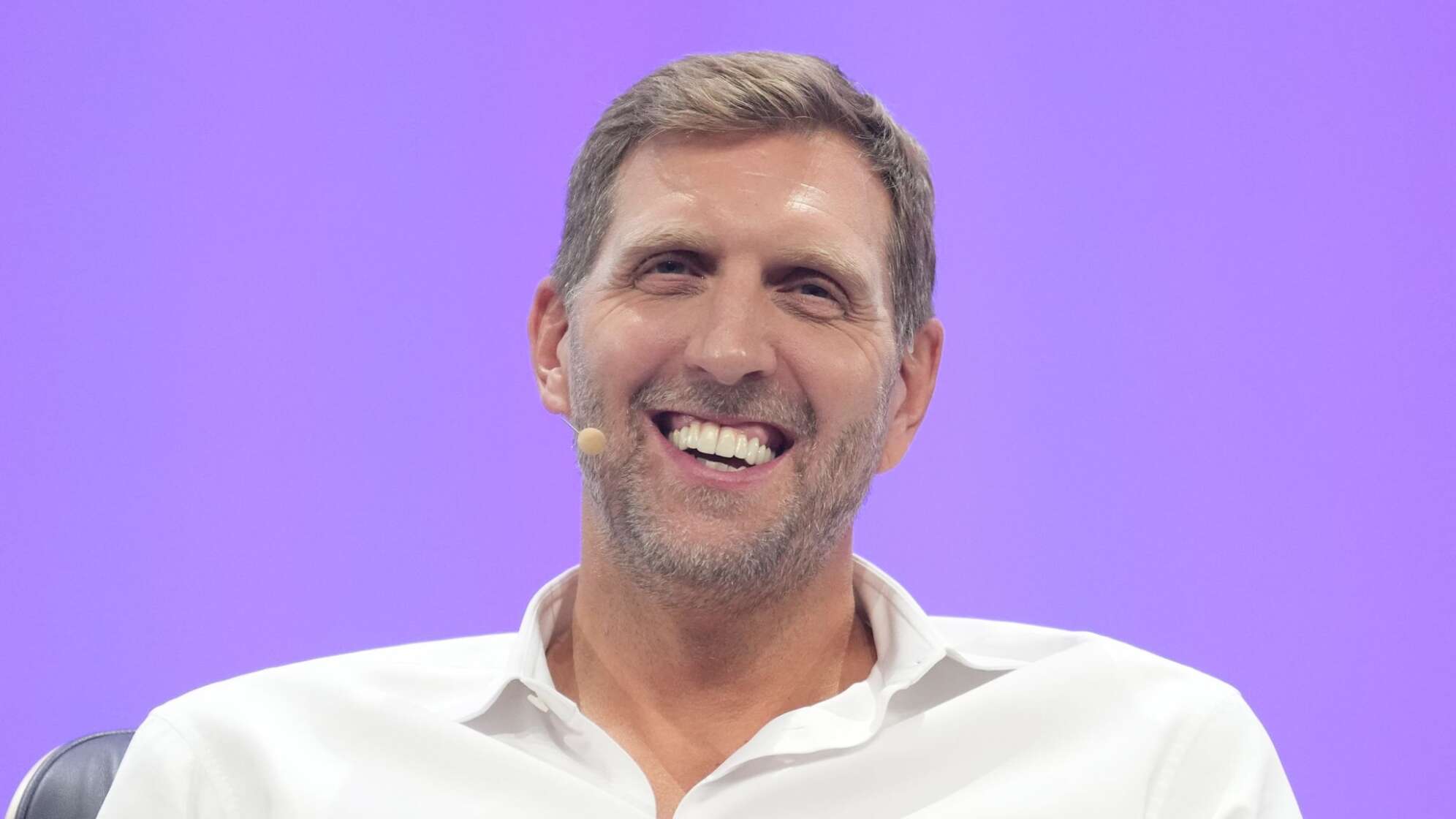 Dirk Nowitzki bei der Hamburger Digitalmesse OMR