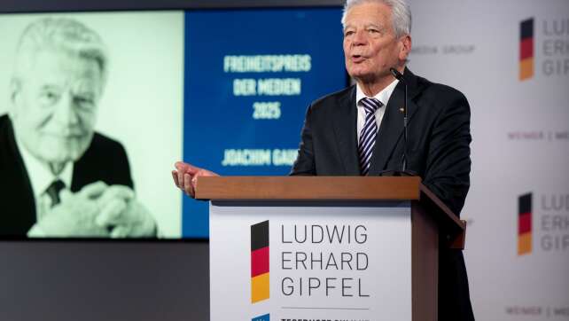 Gauck fordert Mentalitätswandel der Deutschen