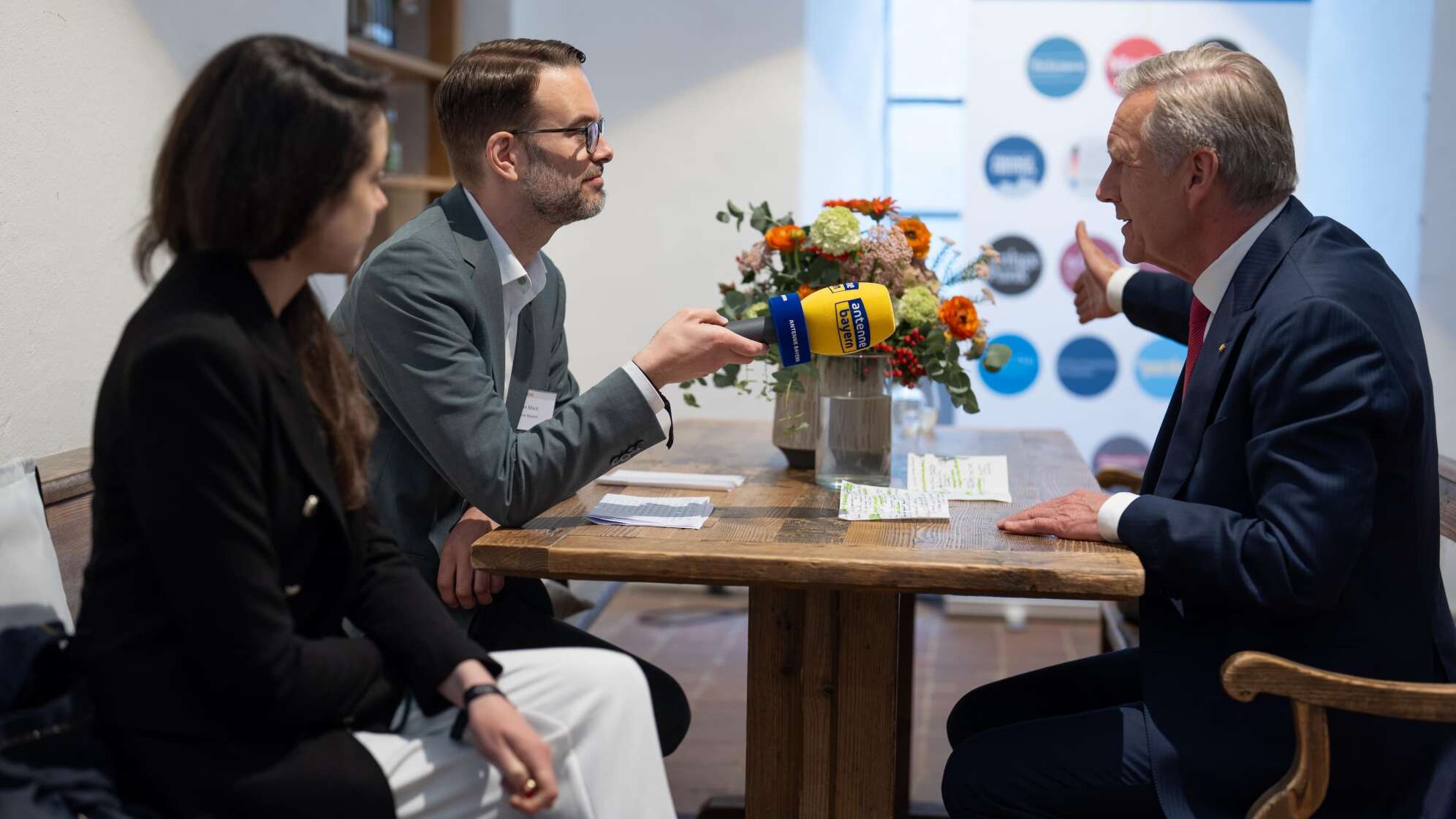 Stefan Mack interviewt Christian Wulff