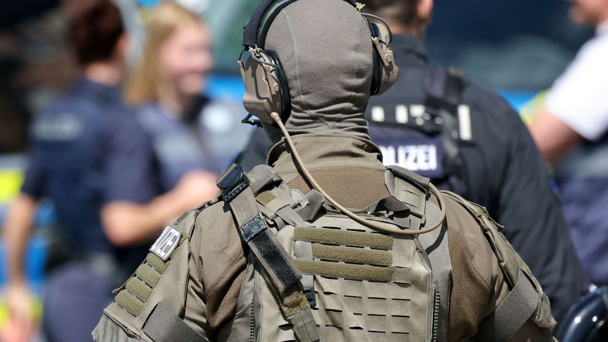 Großeinsatz der Polizei an Mittelschule in Roth