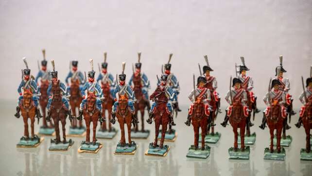 Kleine Figuren und große Schlachten im Zinnfigurenmuseum