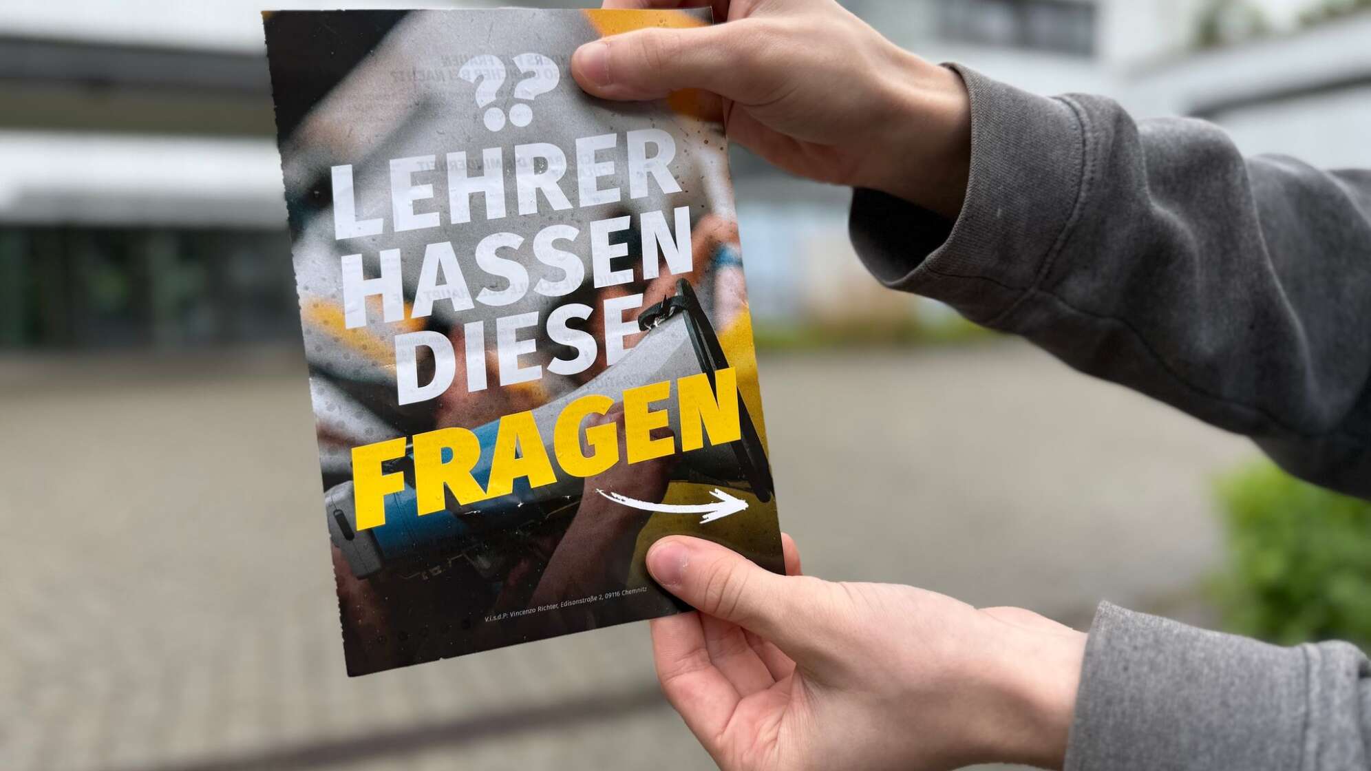 Flyer der Identitären Bewegung