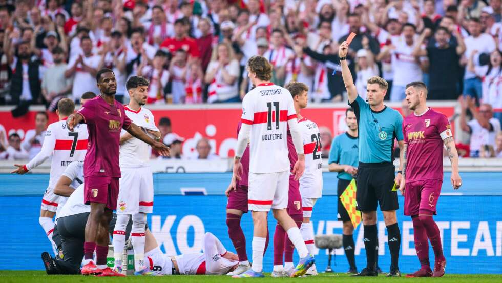 Tränen und Tore: Stiller-Aus bei VfB-Sieg gegen Augsburg