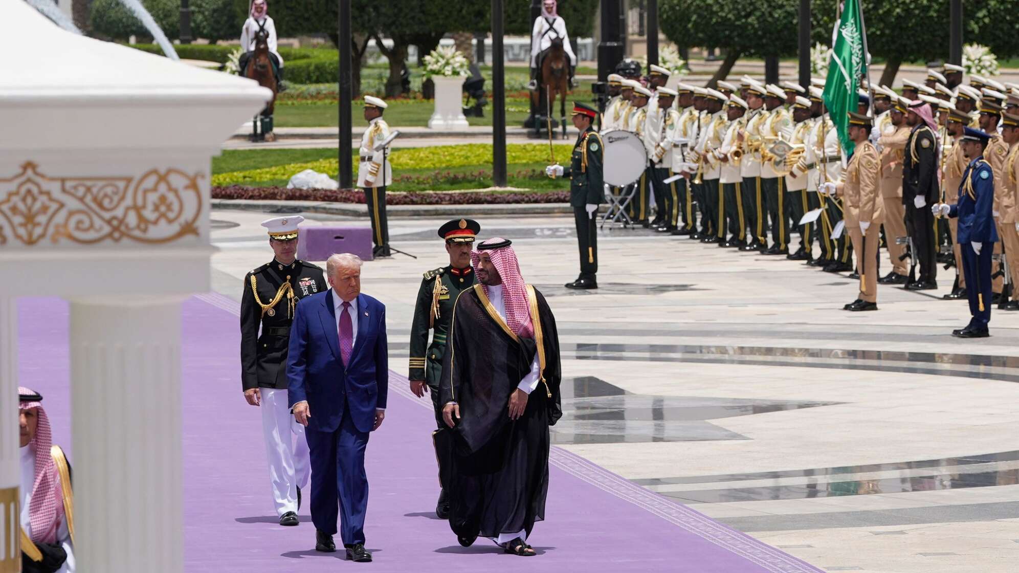 US-Präsident Trump reist in den Nahen Osten