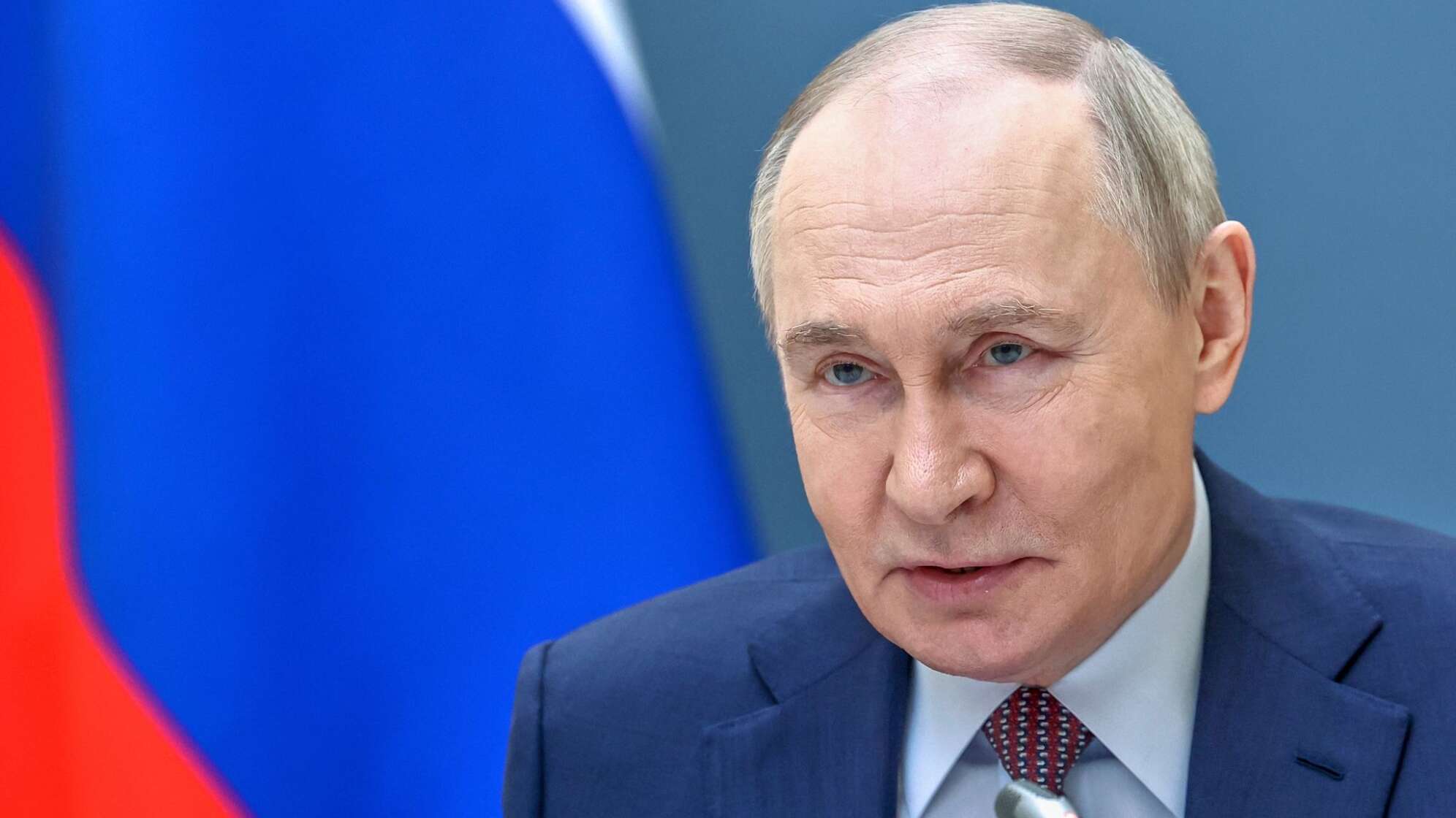 Präsident Putin beim Wirtschaftstreffen