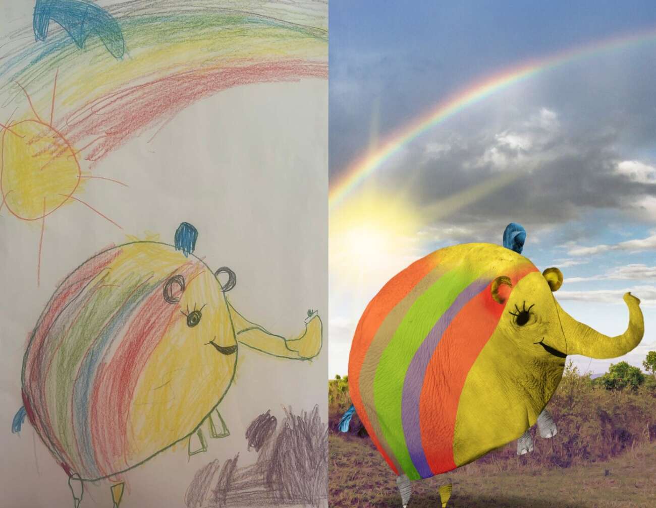 regenbogenfant