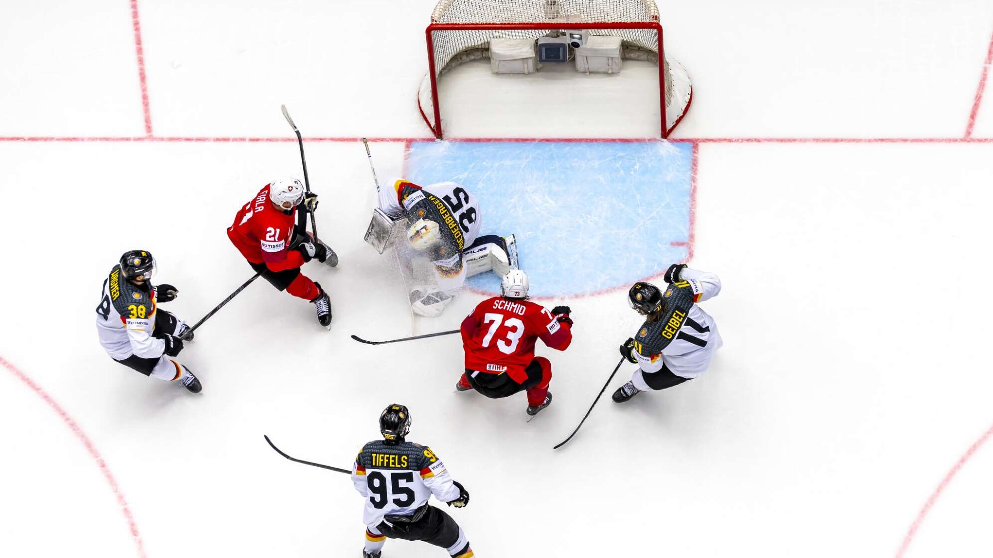 Eishockey-WM: Schweiz - Deutschland