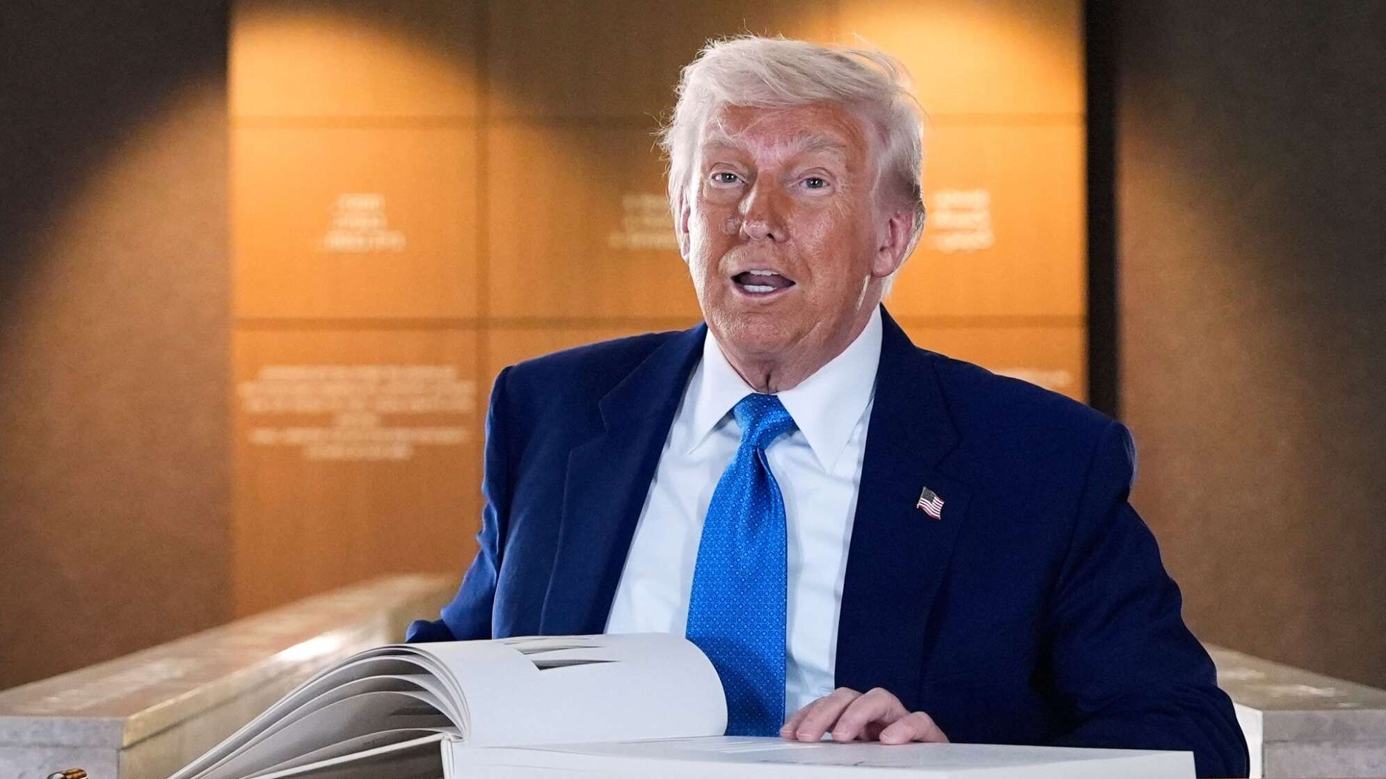 US-Präsident Trump im Nahen Osten - Abu Dhabi