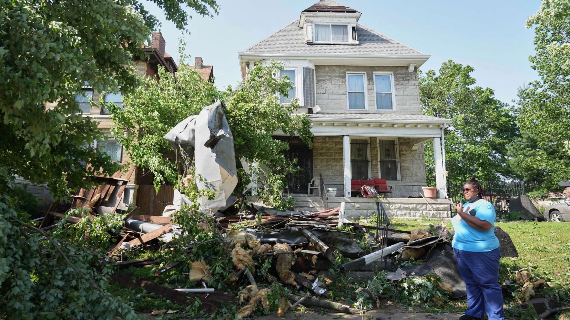 Nach Tornado über St. Louis