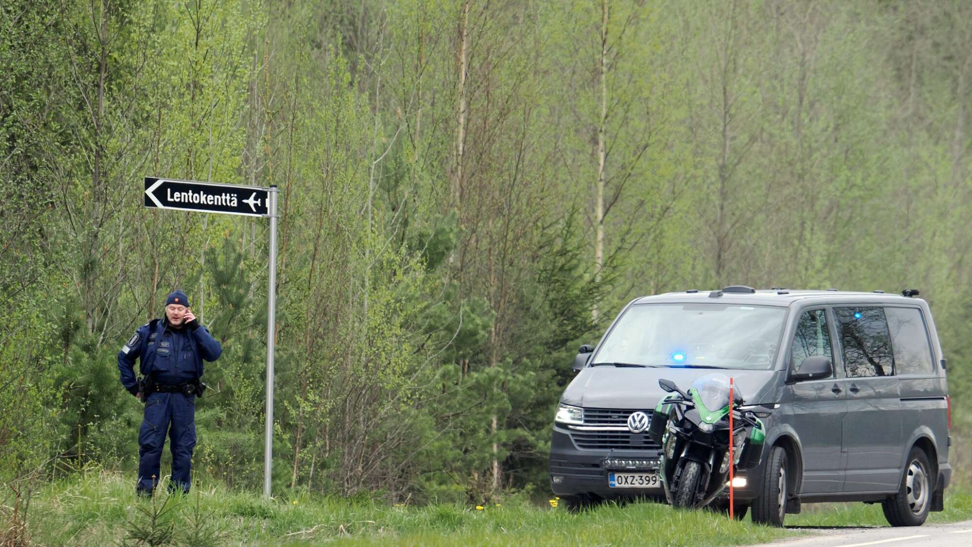 Helikopter in Finnland kollidiert