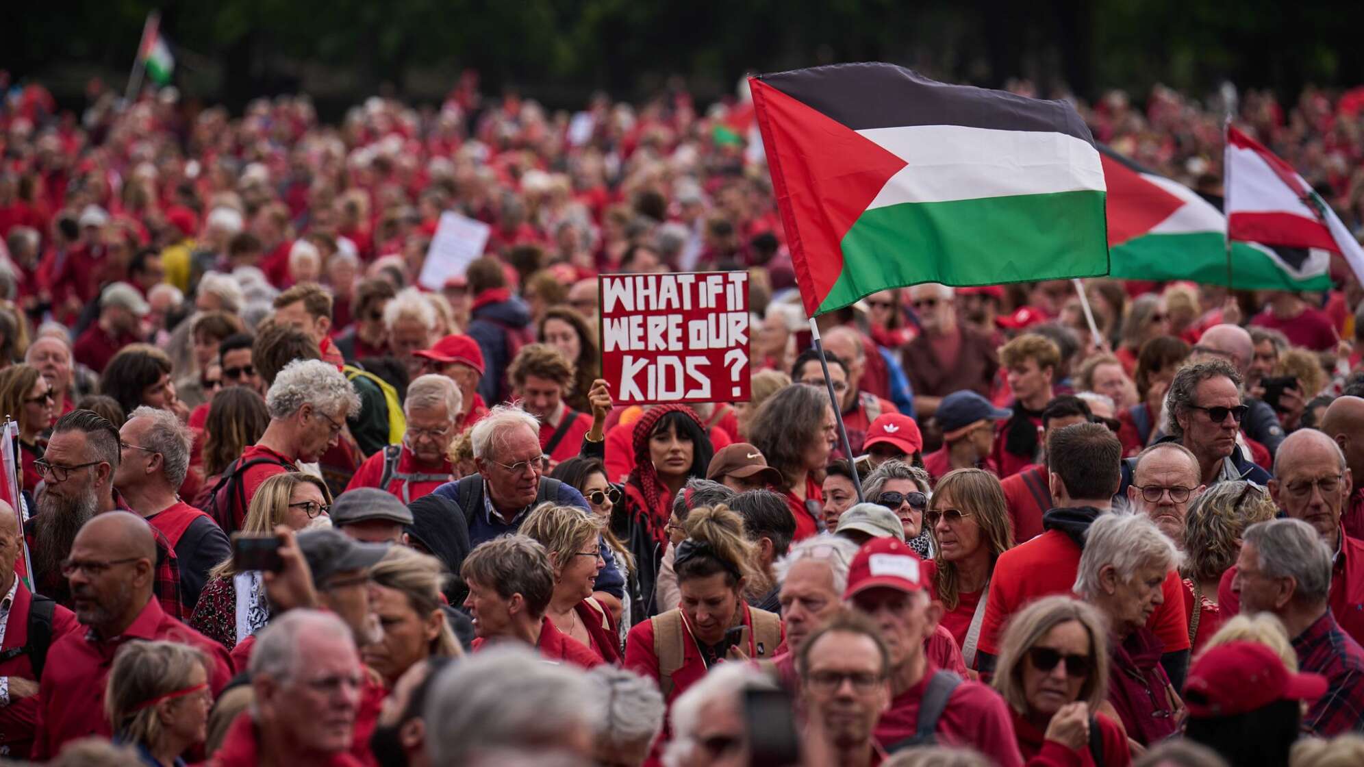 Nahostkonflikt - Demonstrationen in Den Haag