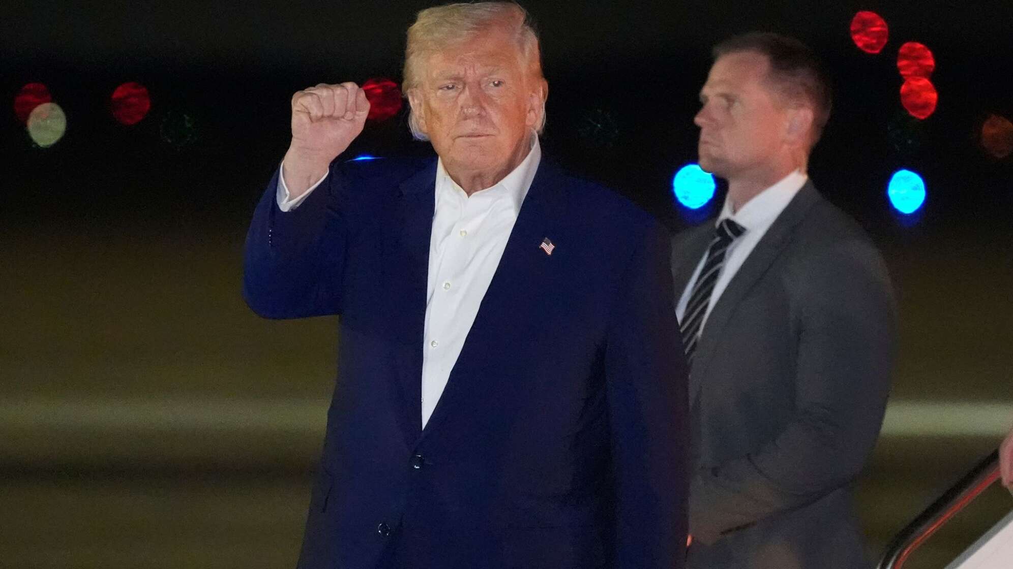 US-Präsident Trump von Nahostreise zurück