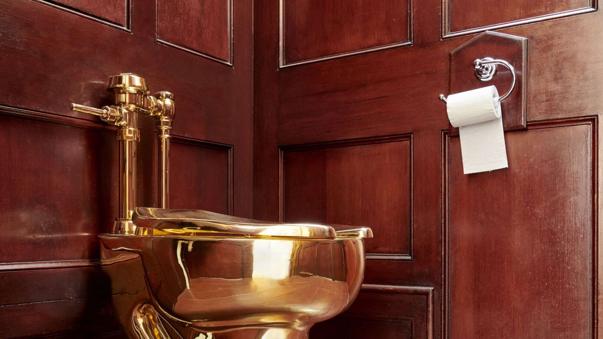 Goldenes Klo gestohlen