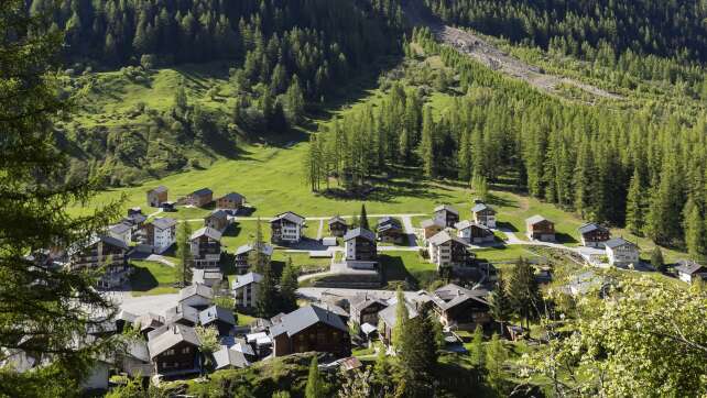 Felssturz droht: 300 Leute in der Schweiz evakuiert