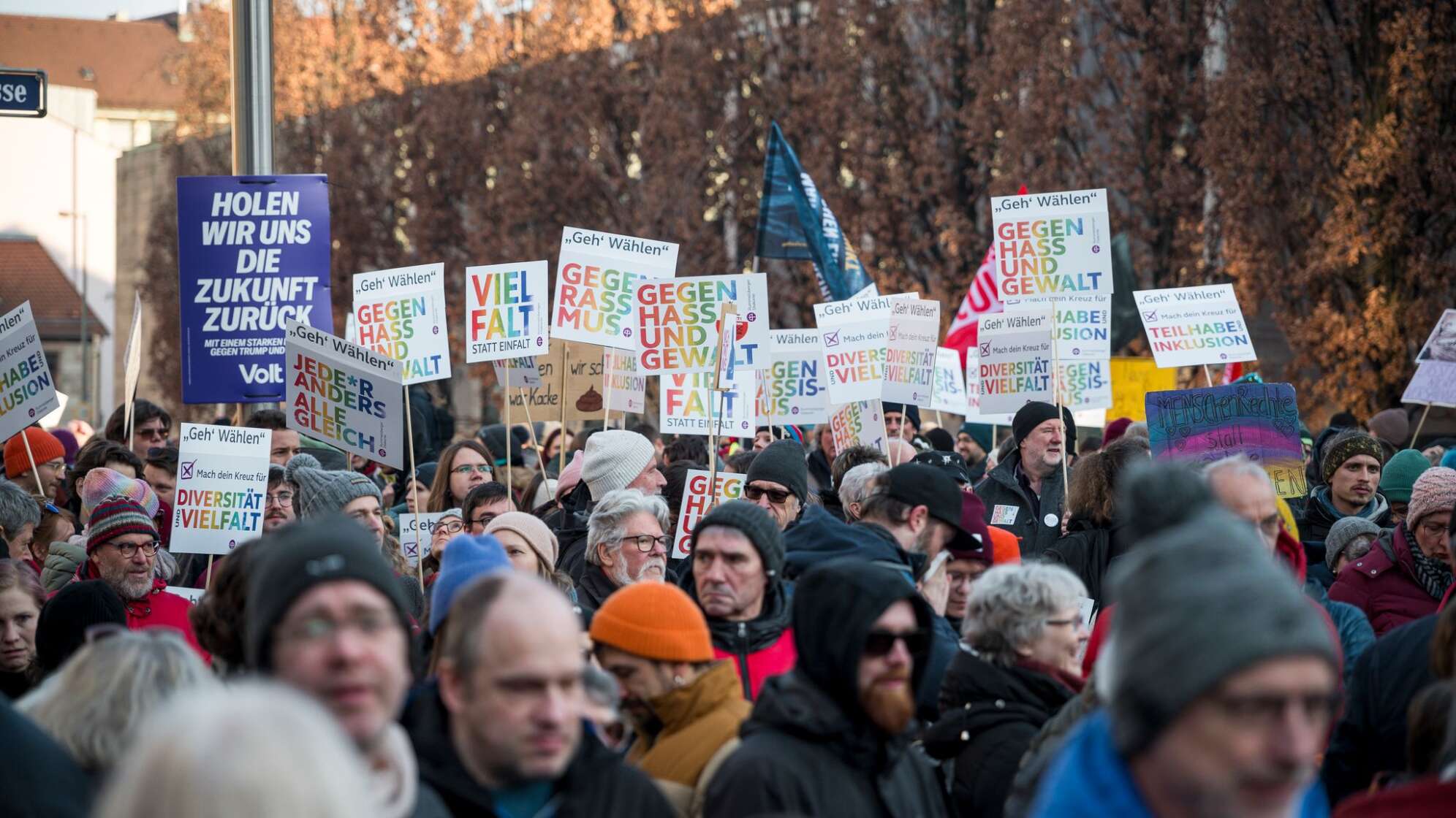 Demonstration gegen Rechts – Nürnberg