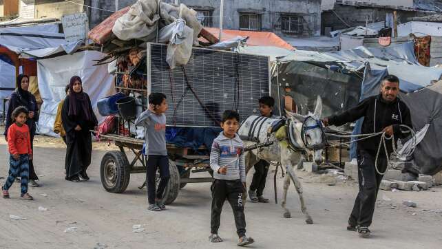 Gaza: Hilfe vor Ort noch nicht verteilt - Gespräche stocken