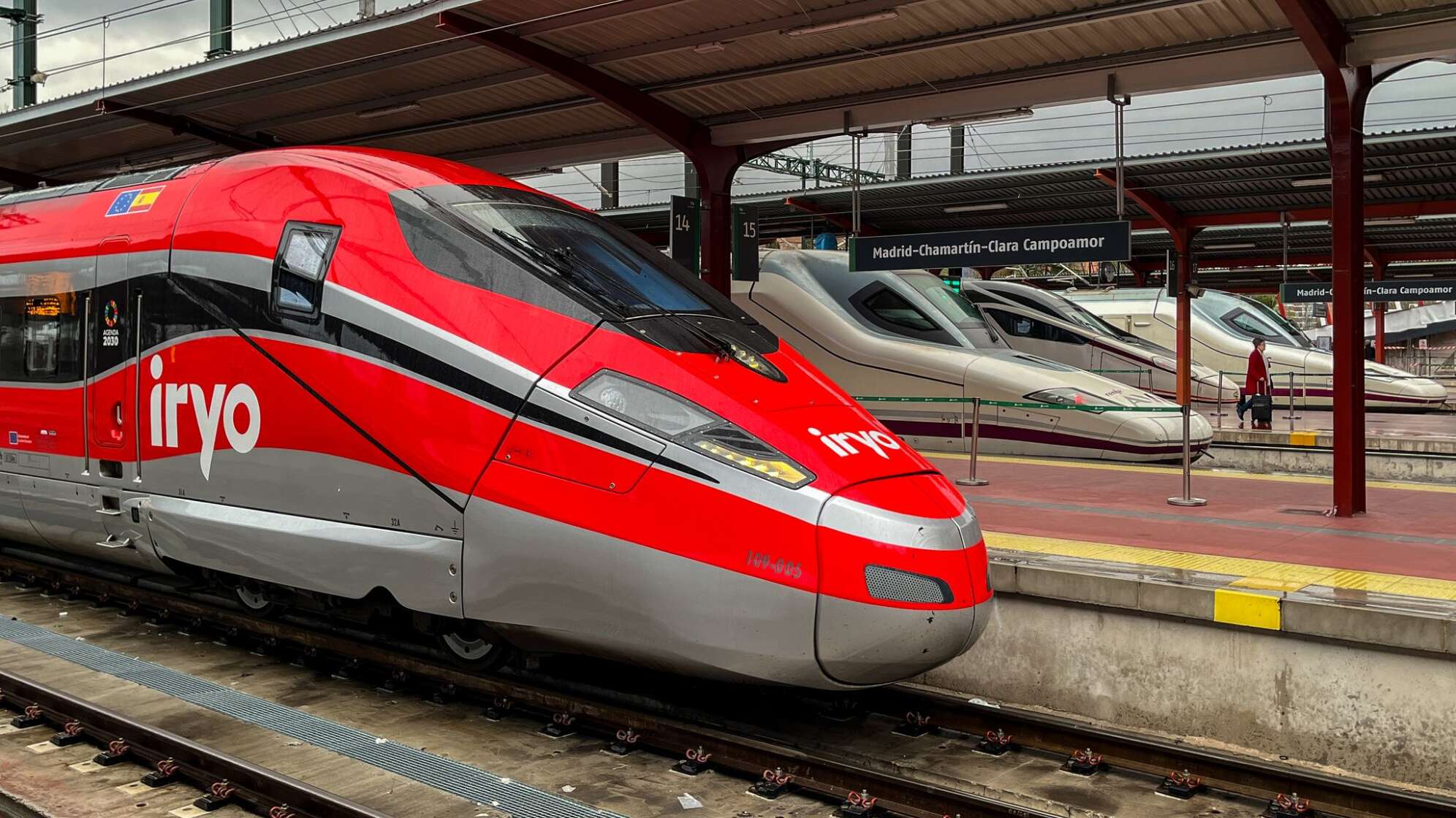 Italienischer Hochgeschwindigkeitszug Frecciarossa 1000