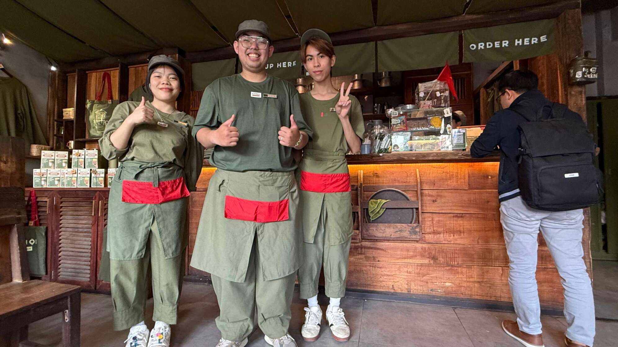 Cong Caphe in Vietnam