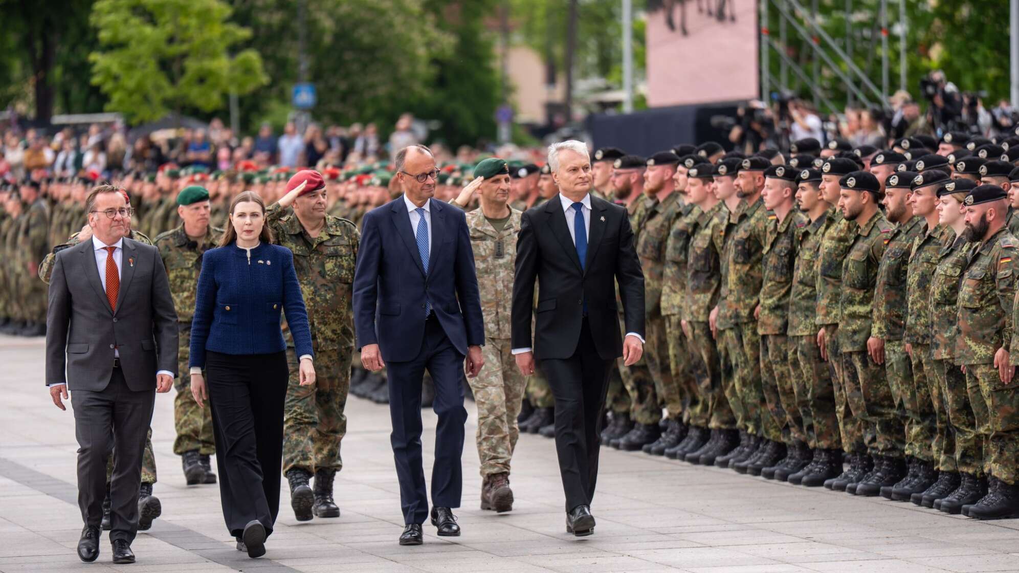 Kanzler Merz in Litauen