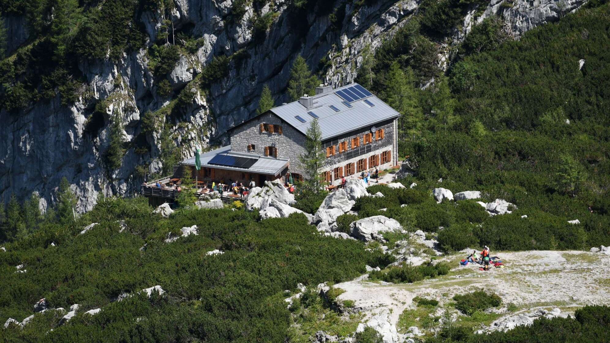 Alpenvereinshütten gut gebucht