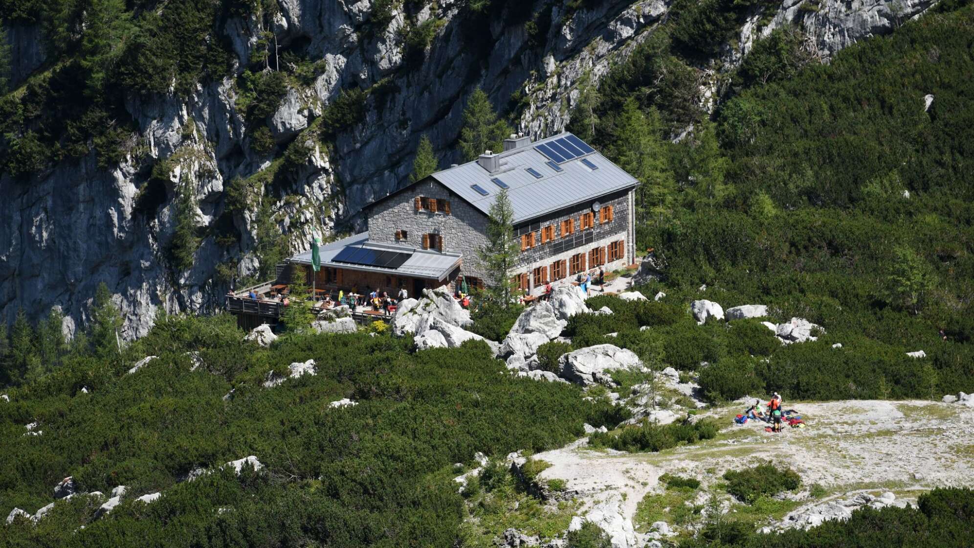 Alpenvereinshütten gut gebucht