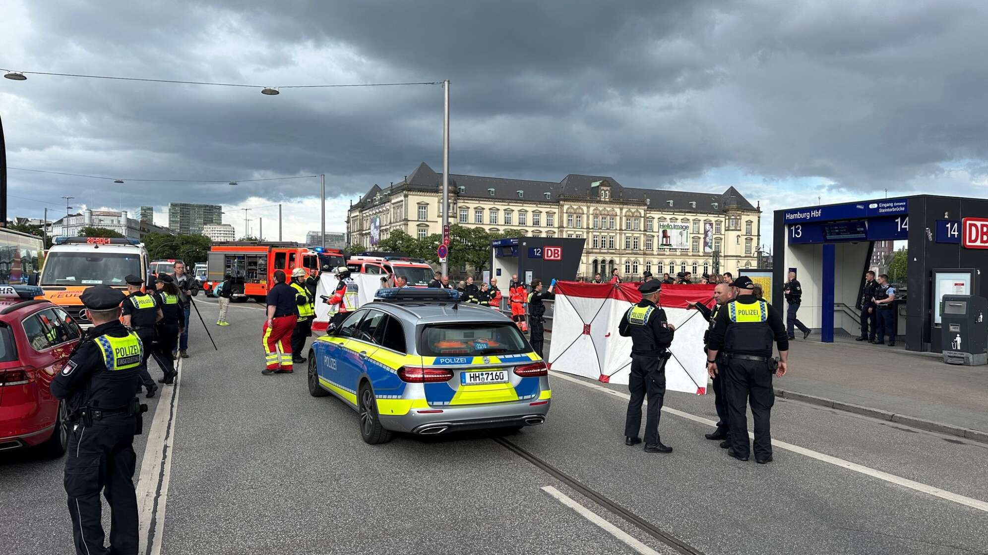 Mehrere Verletzte bei Messerangriff in Hamburg