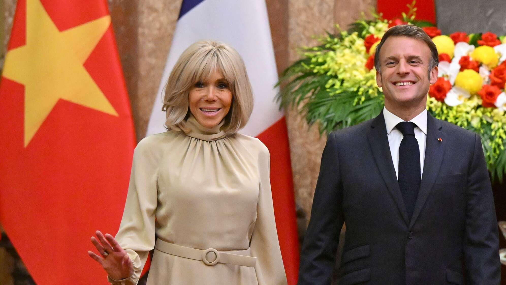 Präsident von Frankreich besucht Vietnam