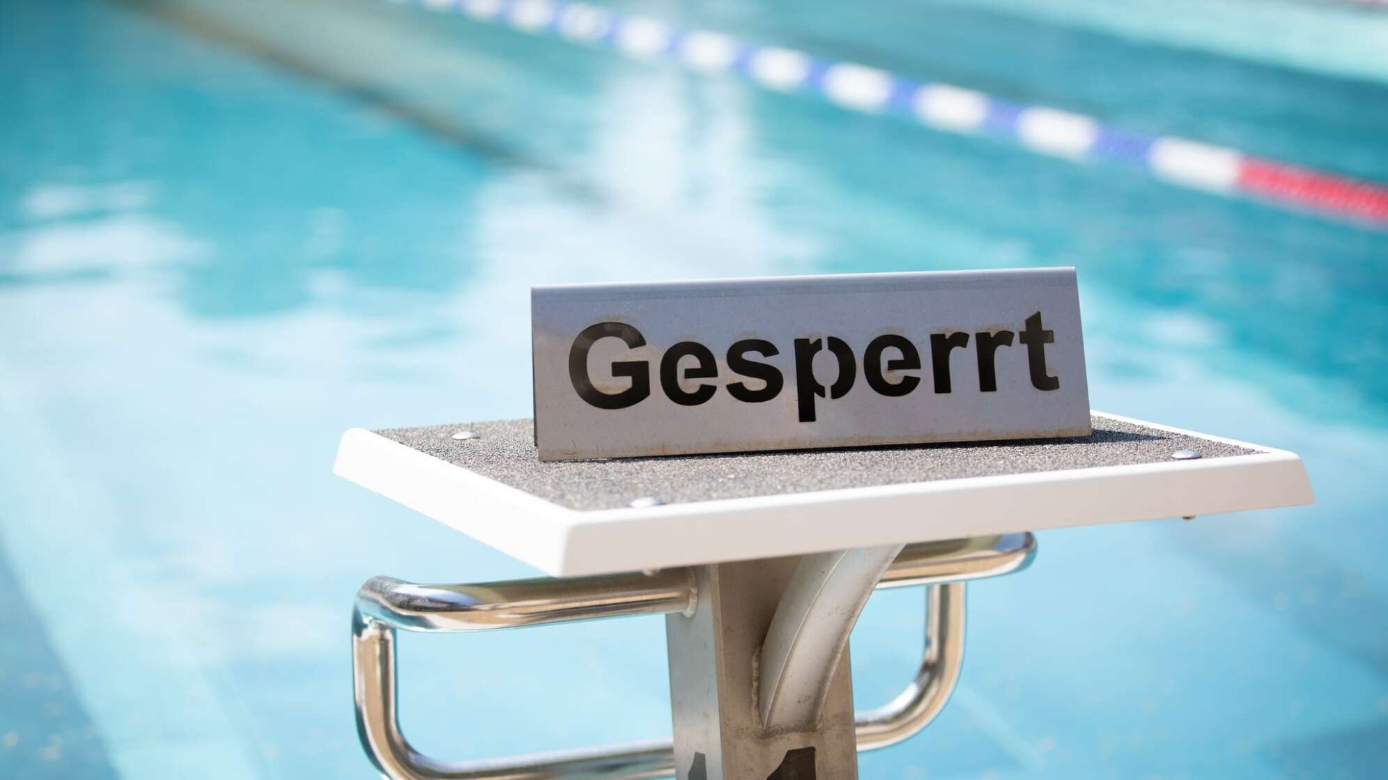 Freibad wegen Trinkwasserknappheit geschlossen