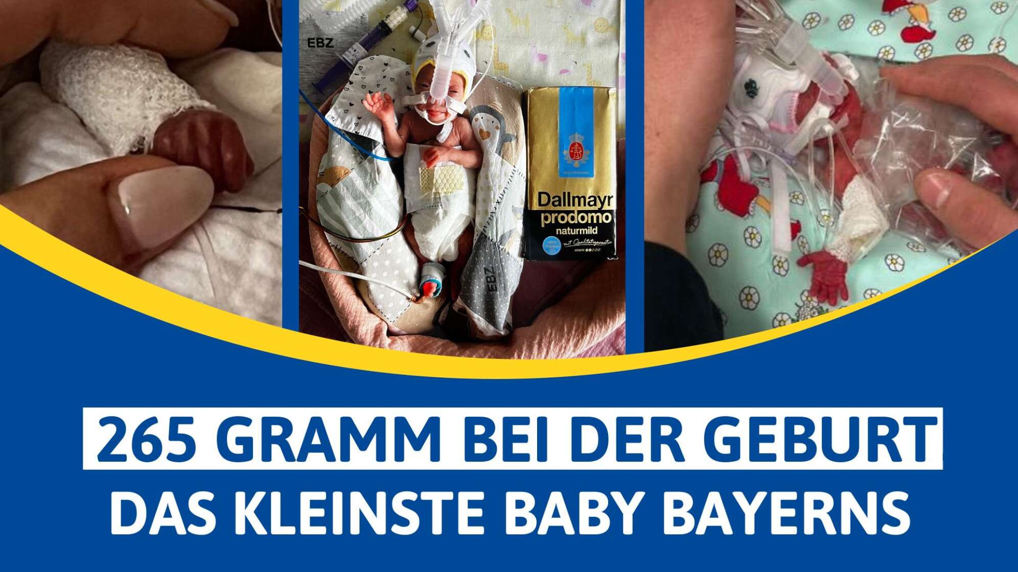 kleinstes Baby Bayerns