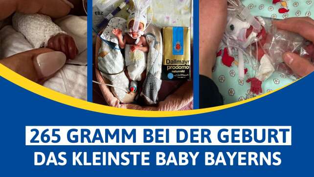 Das kleinste Baby Bayerns: Marie aus Niederbayern