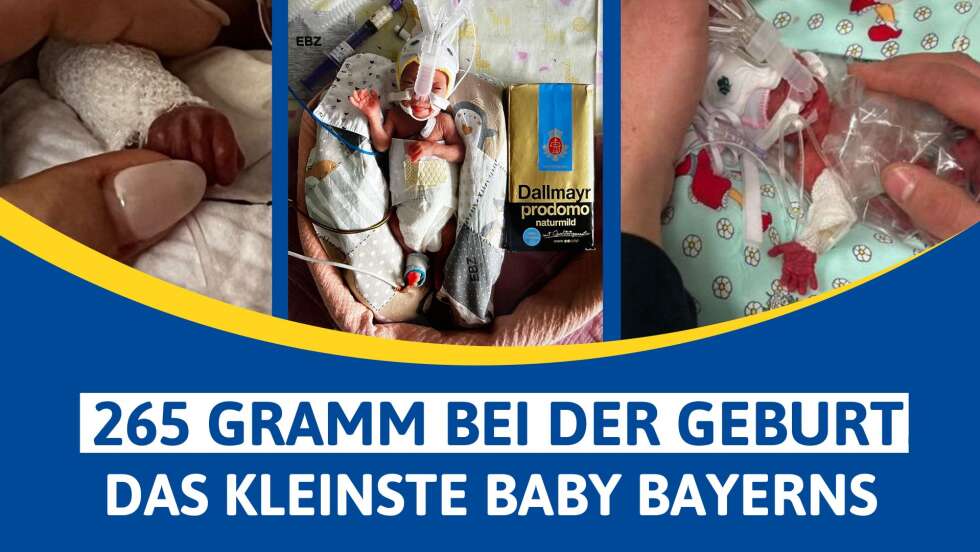 Das kleinste Baby Bayerns: Marie aus Niederbayern